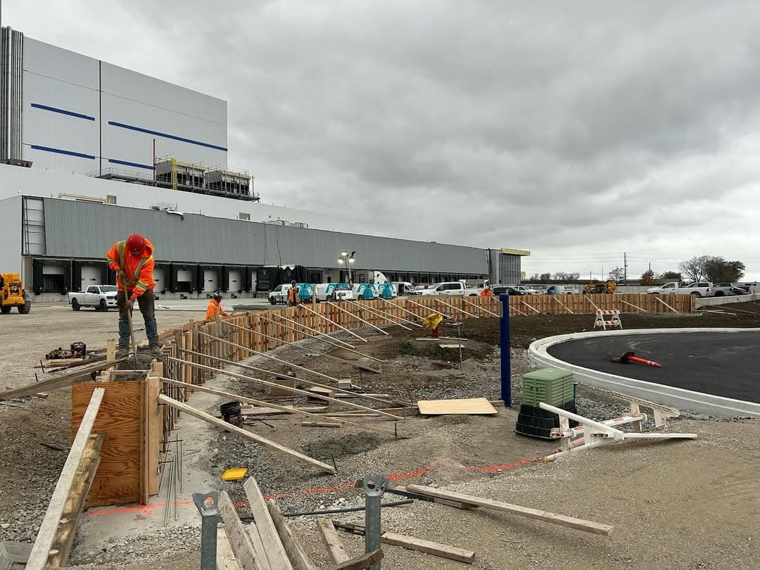 Constrong construction work